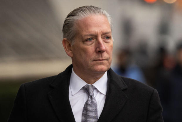 Former FBI official Charles McGonigal arrives at Manhattan Federal Court in New York on Feb. 9, 2023. 