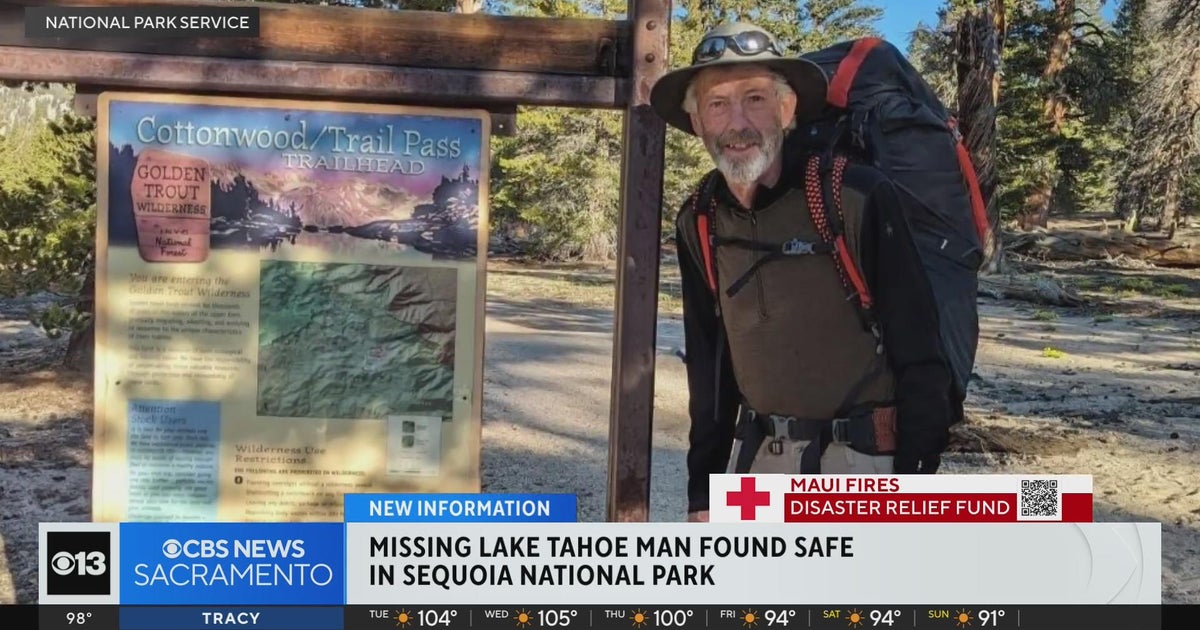 Missing Lake Tahoe man found safe in Sequioa National Park