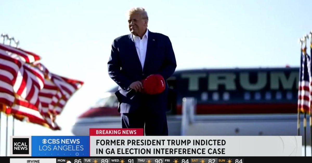 Former President Trump, 18 others indicted in Georgia election ...