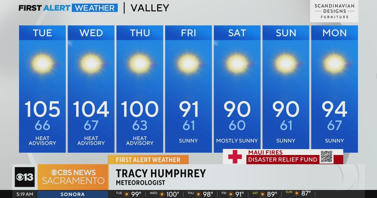Tuesday morning weather forecast - Aug. 15, 2023