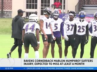 Ravens' Marlon Humphrey to have foot surgery, miss time: Why it's a  significant blow to defense - The Athletic