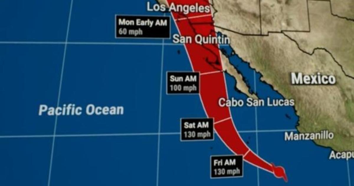 Hurricane Hilary path: Storm grows to Category 4 in Pacific