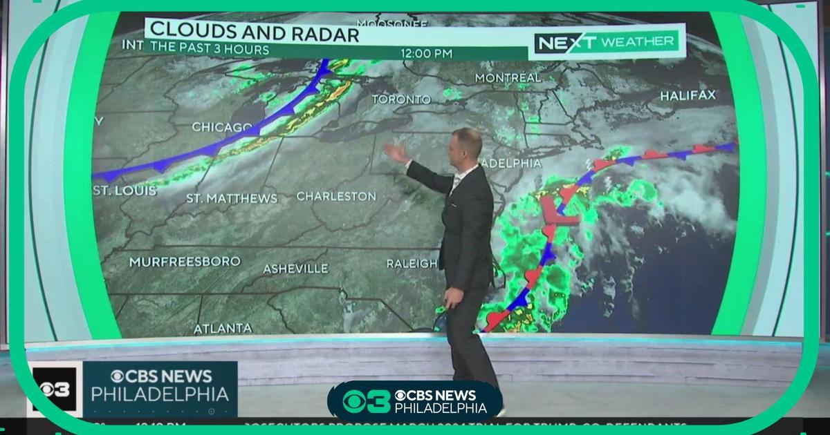 NEXT Weather: Crisp weather ahead - CBS Philadelphia