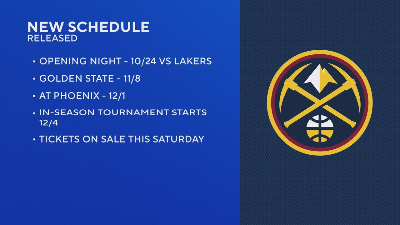 Denver Nuggets in the NBA Finals: Here's the remaining schedule