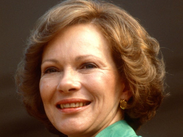 First lady Rosalynn Carter is seen in Pine Bluff, Arkansas, July 23, 1979.