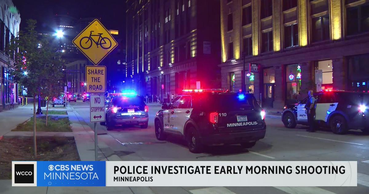 Police investigate downtown Minneapolis shooting