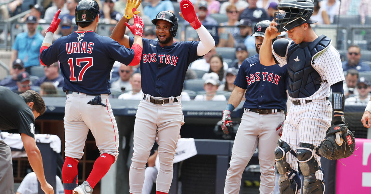 Cole allows a grand slam to Urías and two-run HR to Wong as Red Sox rout  skidding Yankees 8-1 - CBS Boston