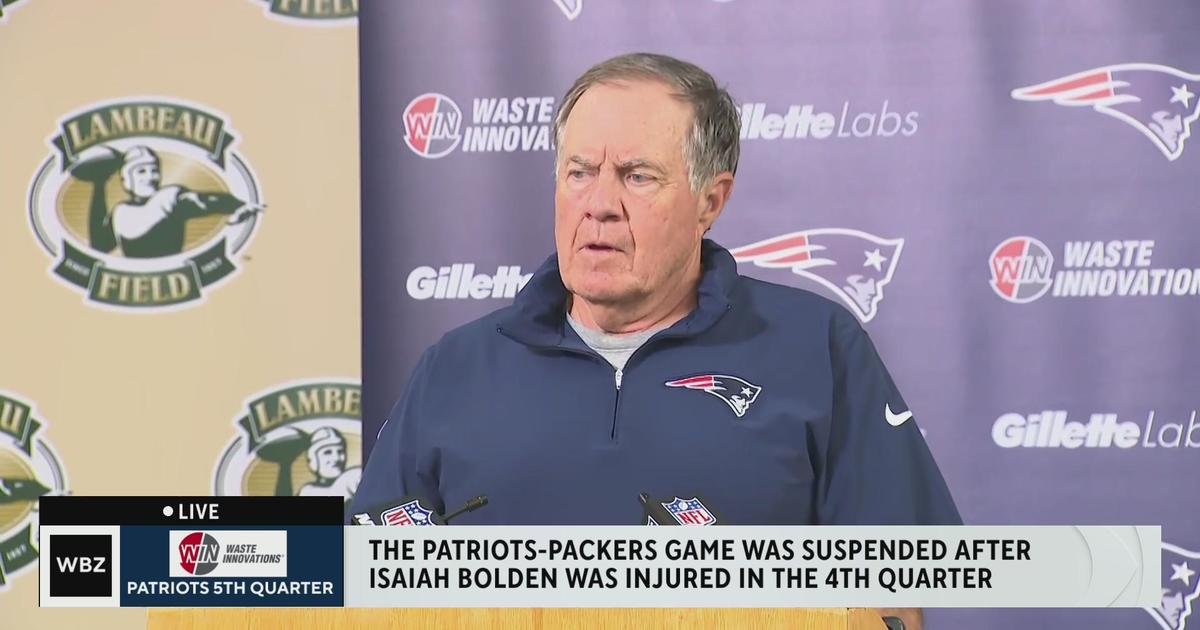 Bolden injury: Patriots-Packers game suspended – NBC Boston