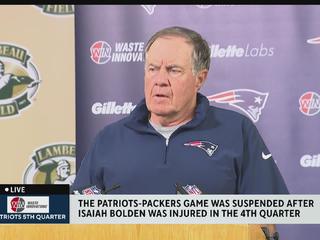 Patriots-Packers preseason game ended early after injury to Isaiah Bolden