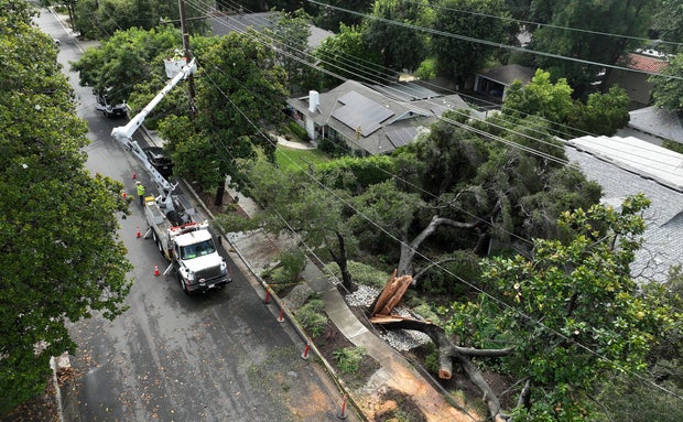 Tropical Storm Hilary Brings Wind And Heavy Rain To Southern California