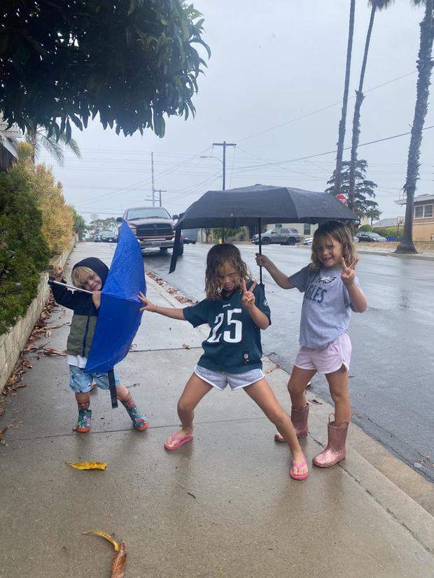 Iacoangelo family reps Eagles in CA tropical storm 