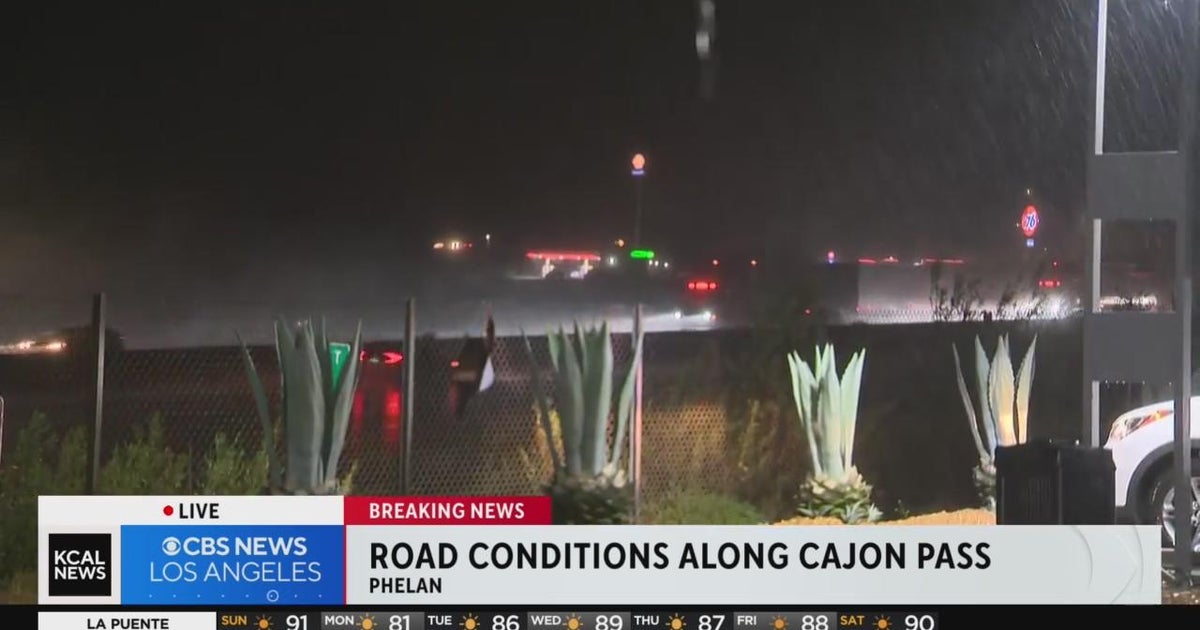 Weather conditions cajon pass ca