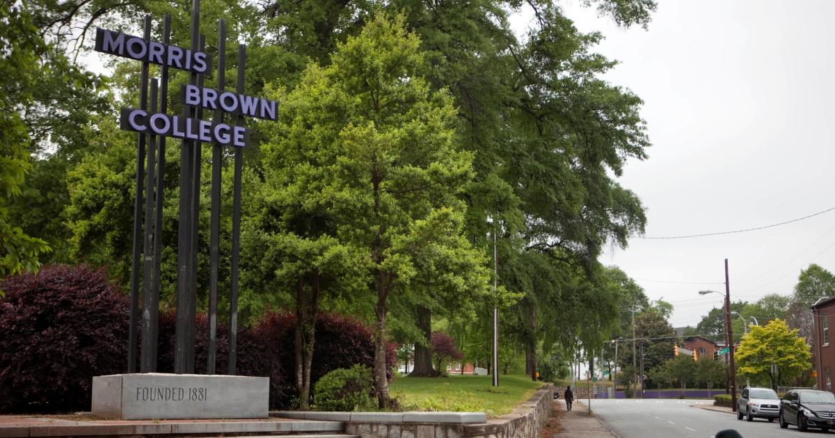 АТЛАНТА (WUPA) -- Базираният в Атланта колеж Morris Brown обяви,