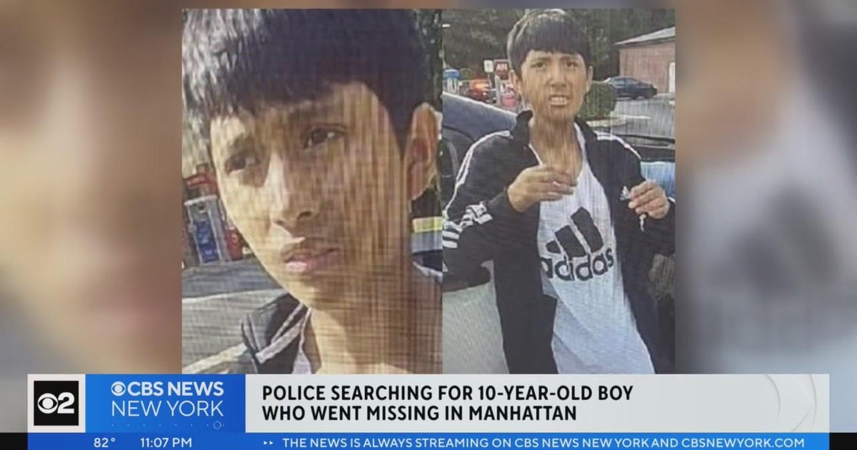 Police searching for 10-year-old boy who went missing in Manhattan ...