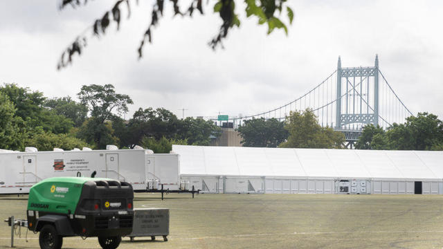 Randall's Island Migrant Facility Set to Open Next Week 