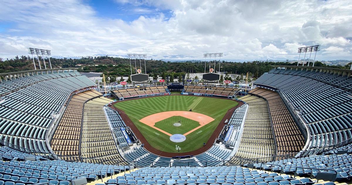 Flooding at Dodger Stadium? Don't believe everything you see - CBS