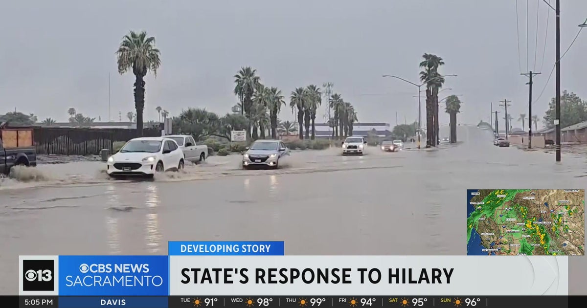 Examining California's response to Tropical Storm Hilary - CBS Sacramento