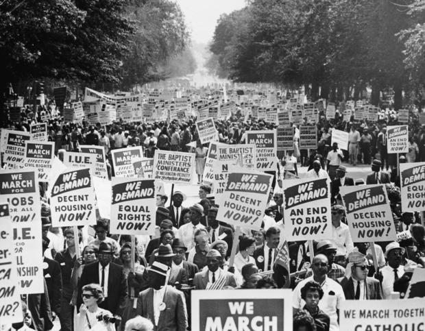 The March On Washington For Jobs And Freedom 