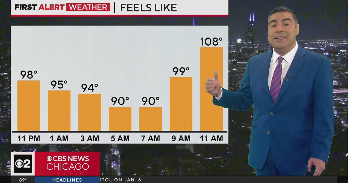 Chicago Weather Alert: Another day of dangerous heat - CBS Chicago