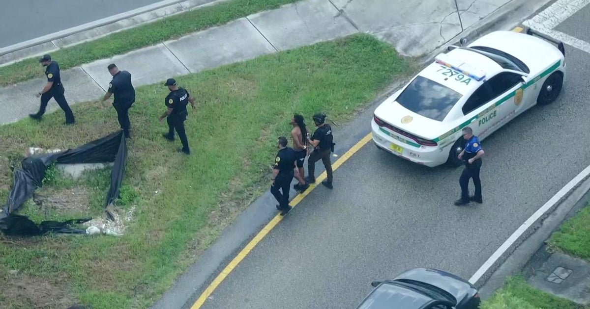 Person in custody following Miami law enforcement pursuit