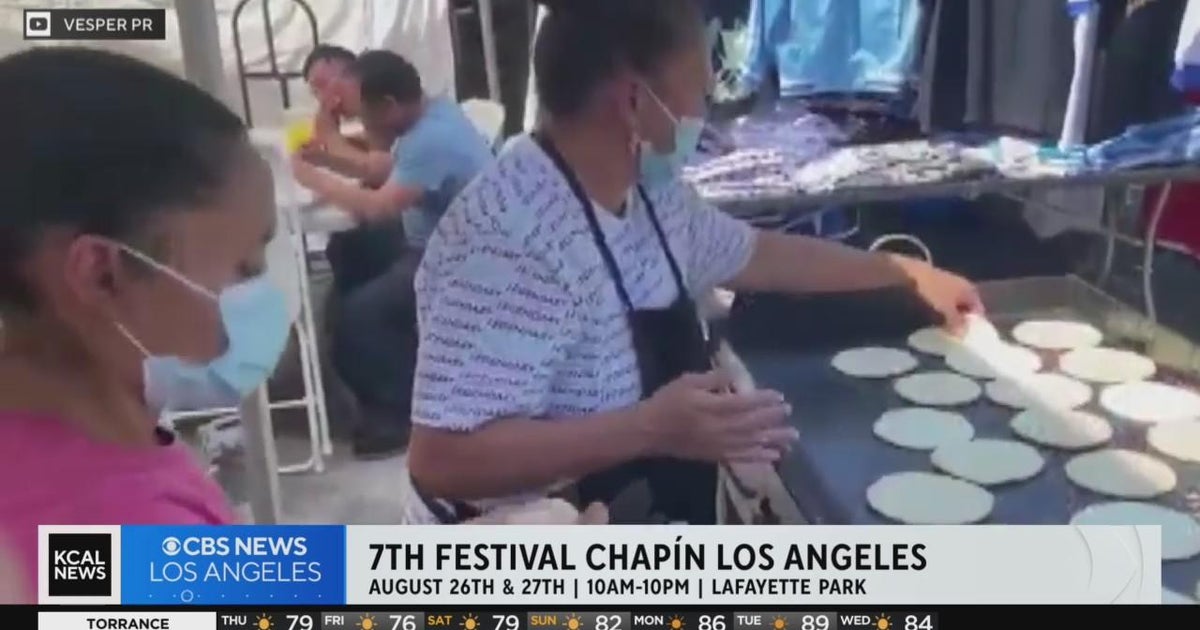 7th Festival Chapín Los Angeles Shameless Weekend Weather Plug CBS