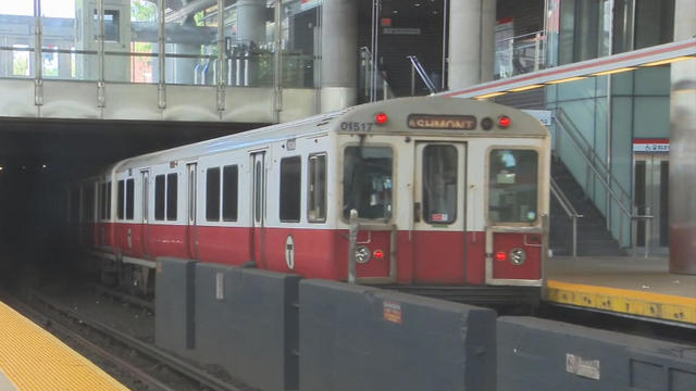 MBTA Red Line train 