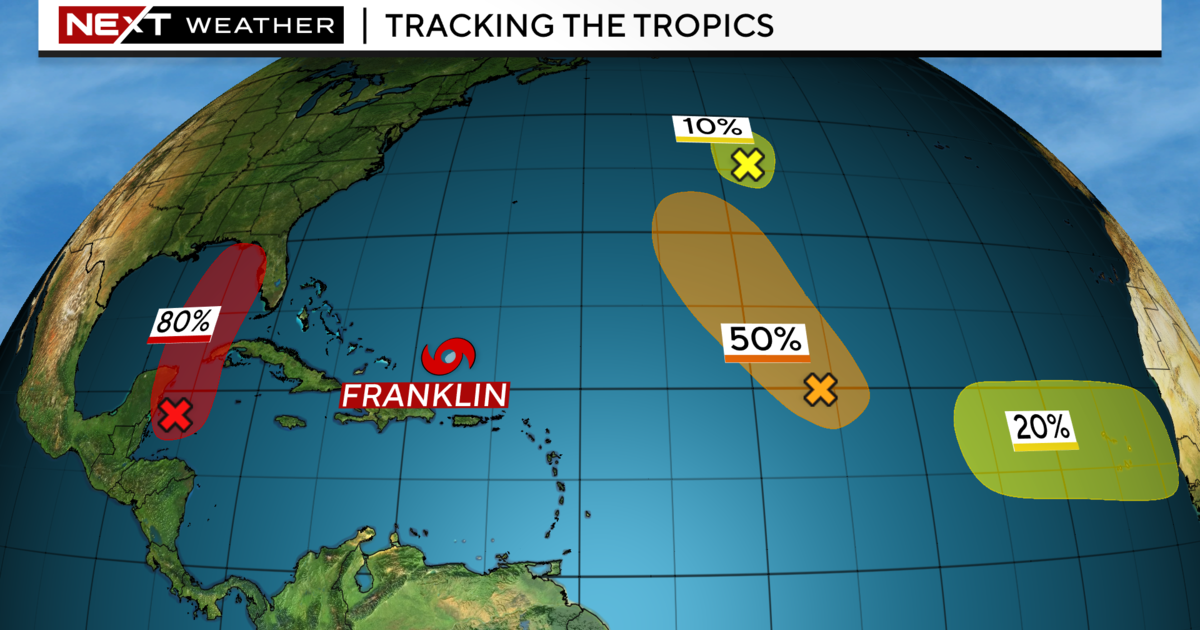 Zuid-Florida wordt mogelijk bedreigd door een verstoring met drenkende regen in het NW-Caribische gebied: Tropics The Tropics