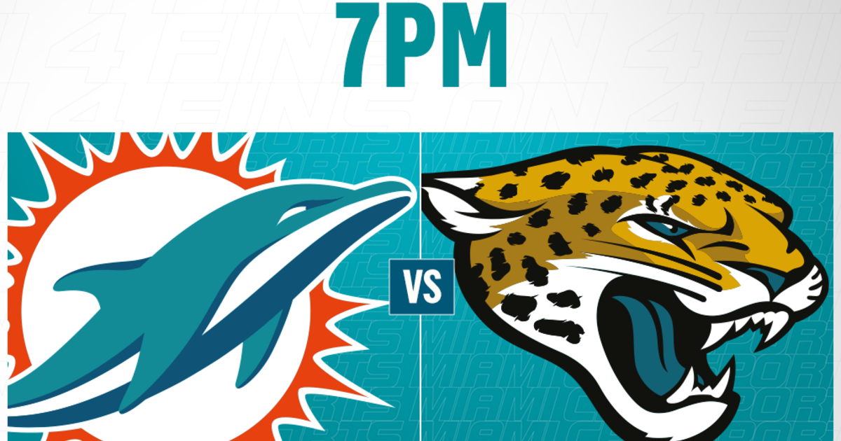 Watch live: Miami Dolphins play Jacksonville Jaguars to close out