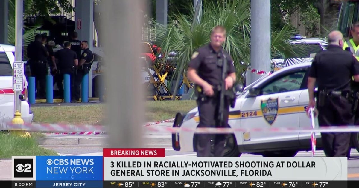 3 killed in raciallymotivated shooting at Jacksonville Dollar General