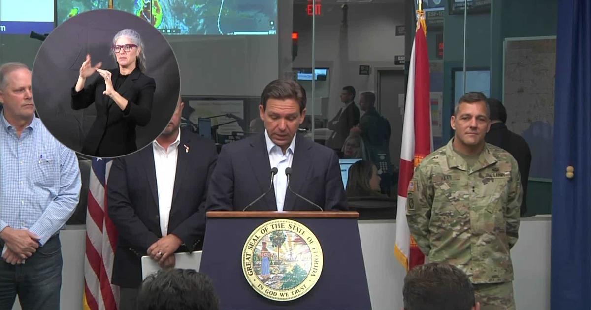 FL: Idalia will be major impact, DeSantis says