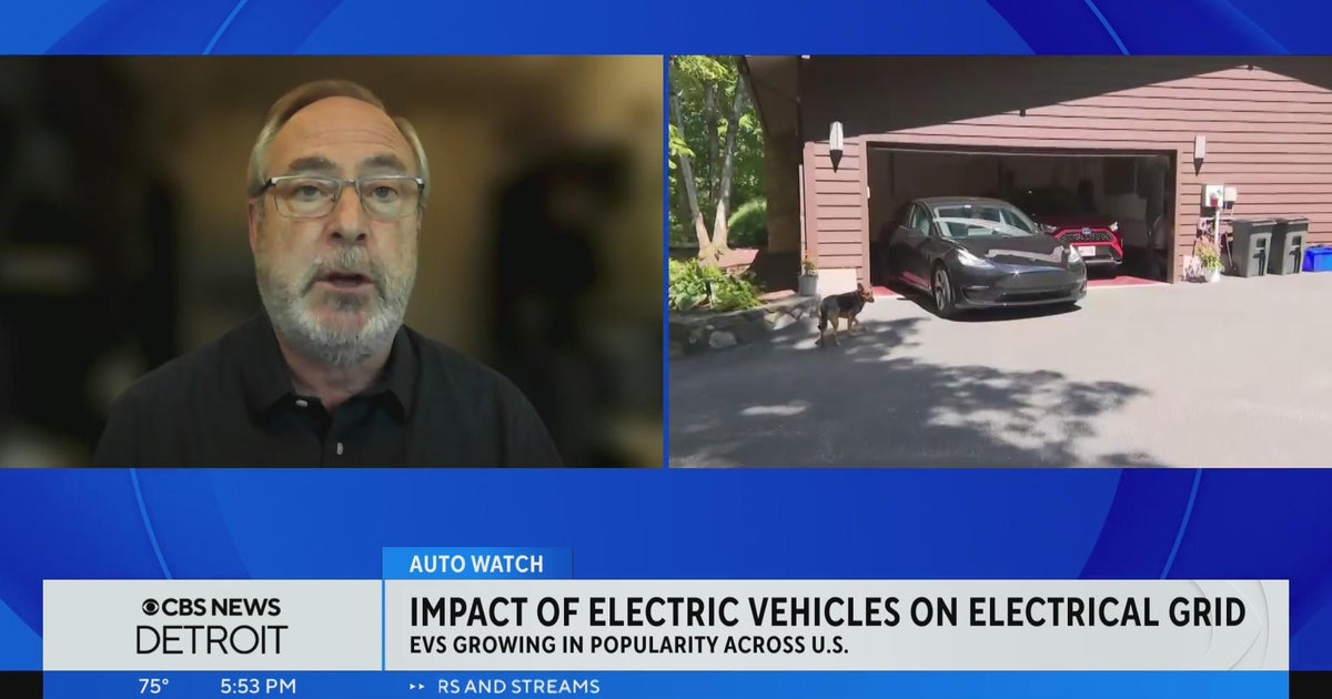 Analyzing the impact of electric vehicles on electrical grid - CBS Detroit