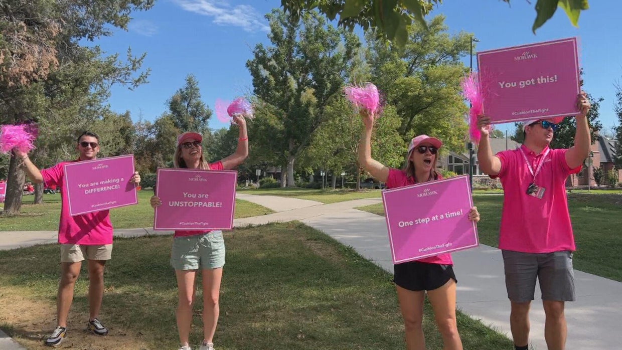 Susan G. Komen 3-day walk raises money for breast cancer research - CBS ...