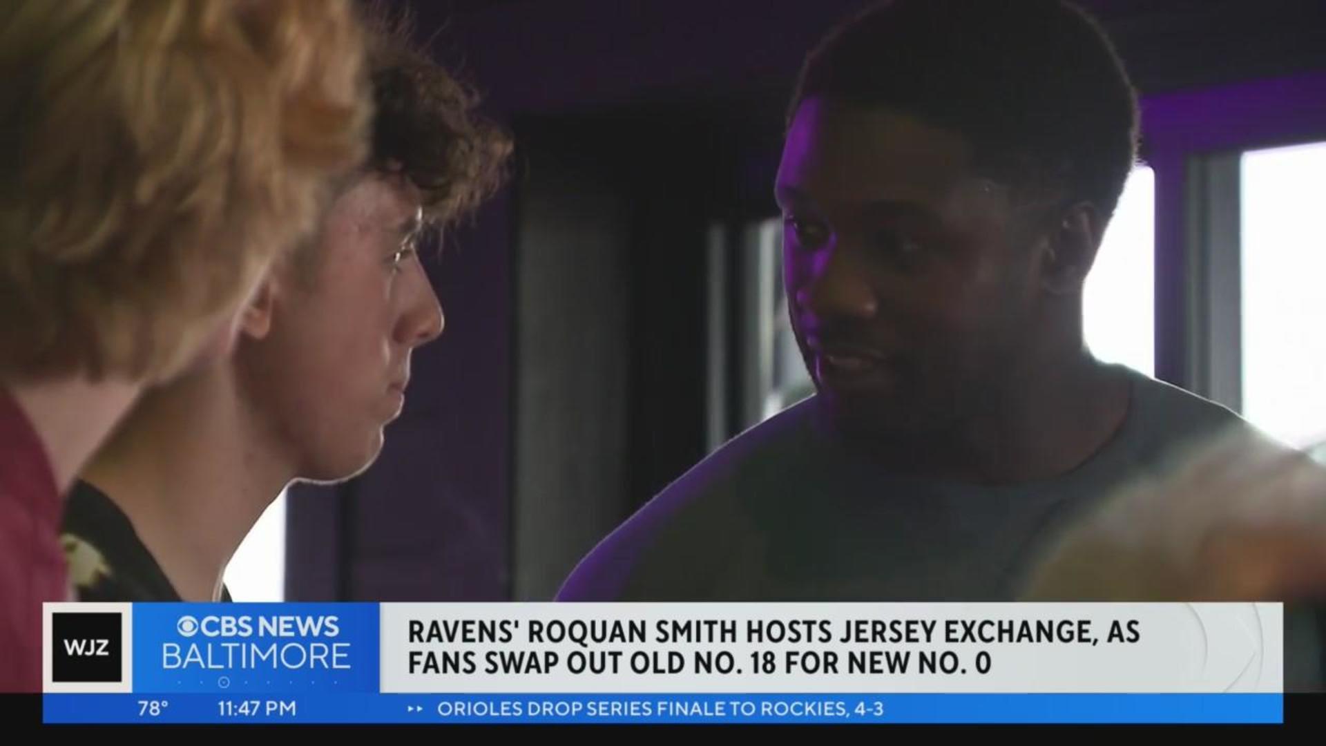 Ravens' Roquan Smith hosting jersey swap in Baltimore after