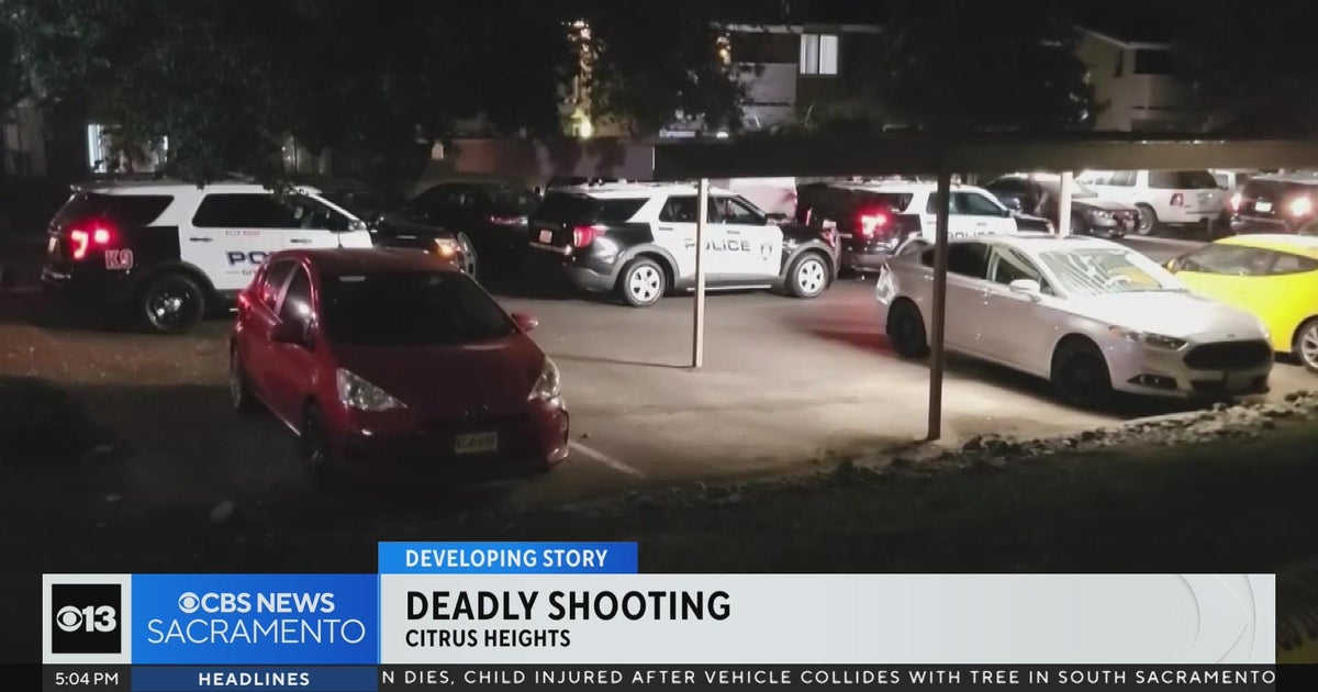 Woman dead, man in custody following Citrus Heights shooting