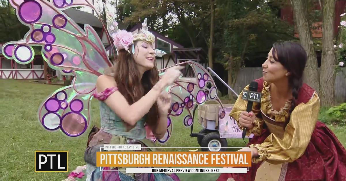 Fairy creates bubble magic at Pittsburgh Ren Festival CBS Pittsburgh