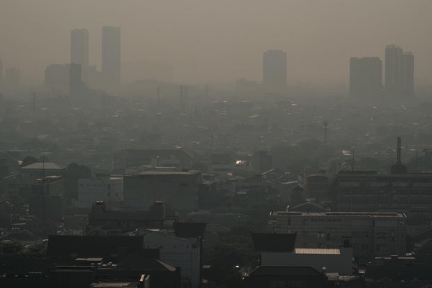 INDONESIA-ENVIRONMENT-AIR POLLUTION