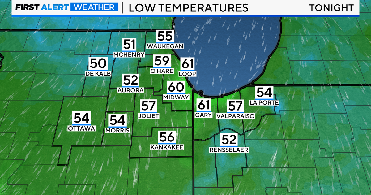 Chicago First Alert Weather: Mostly clear and cool tonight - CBS Chicago
