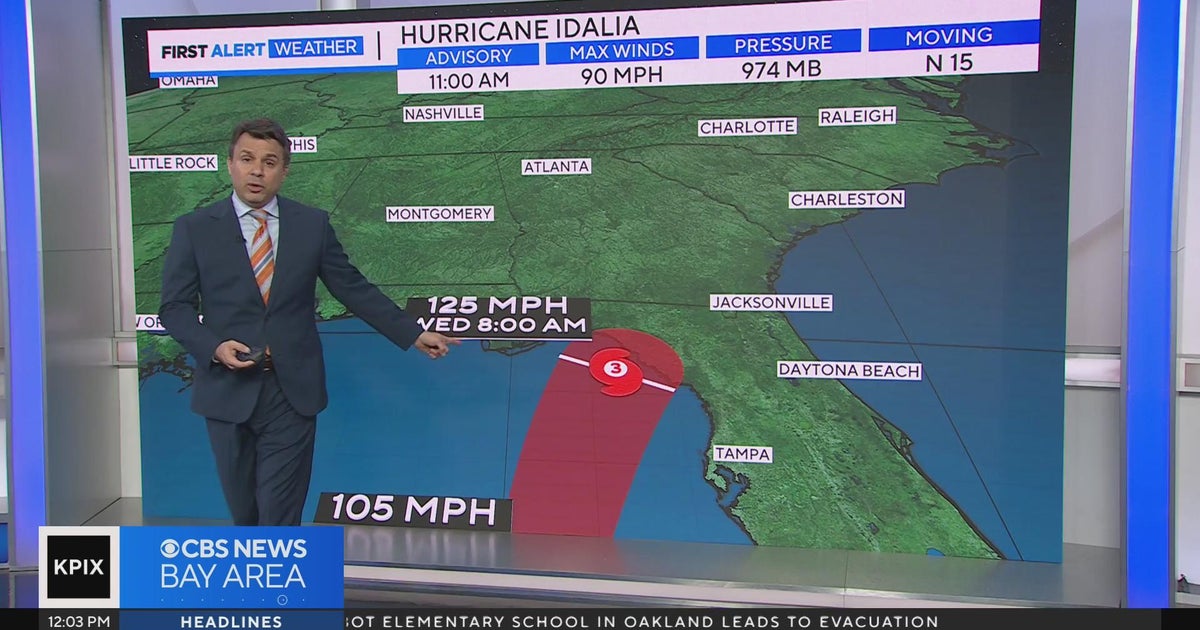 Gulf Coast of Florida braces for Hurricane Idalia - CBS San Francisco