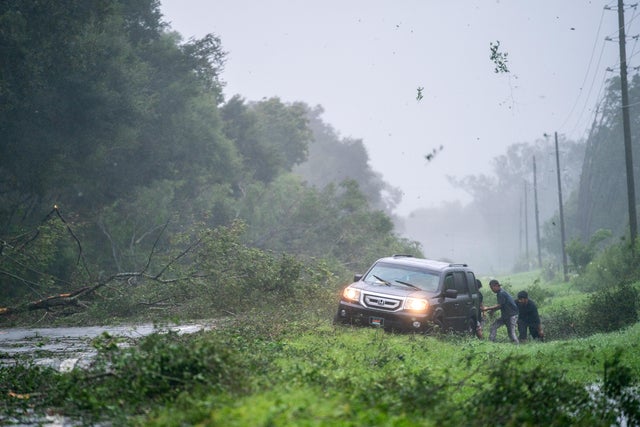 Hurricane Idalia Slams Into Florida's Gulf Coast 
