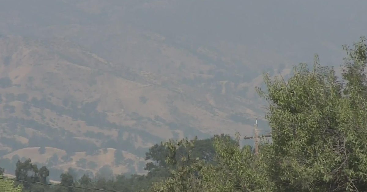 How does Cal Fire spot smoke from a new fire when the sky is already smoky