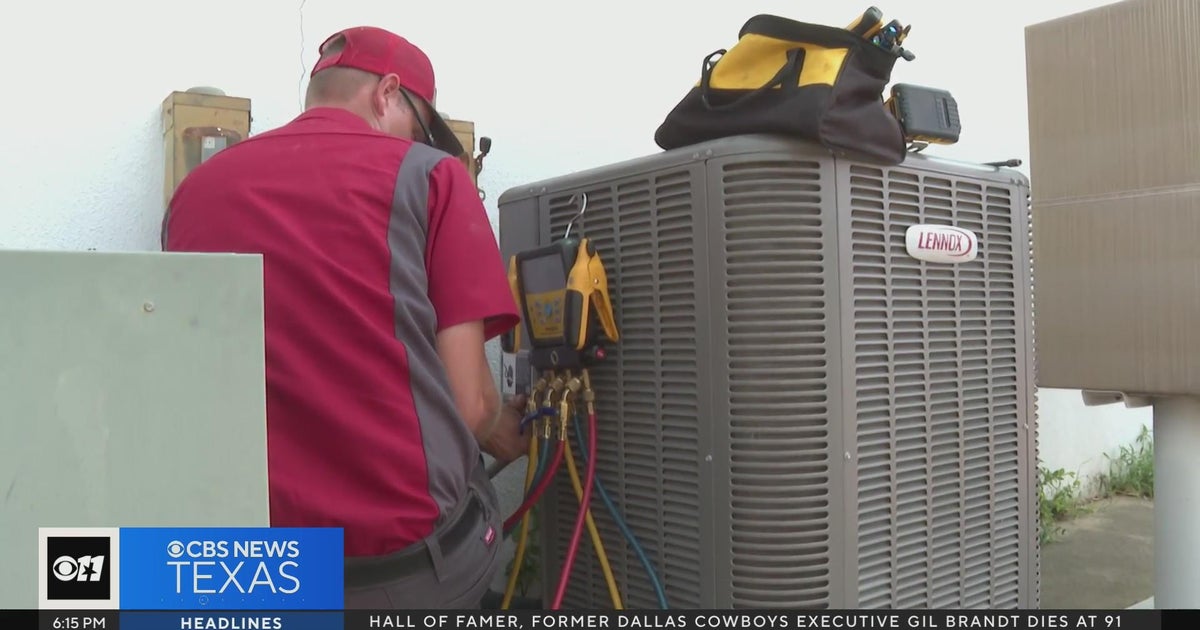 Extreme heat continuing to impact HVAC technician shortage CBS Texas