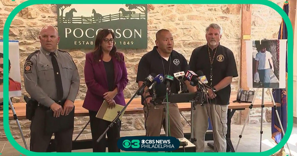 Authorities provide update on escaped inmate from Chester County Prison