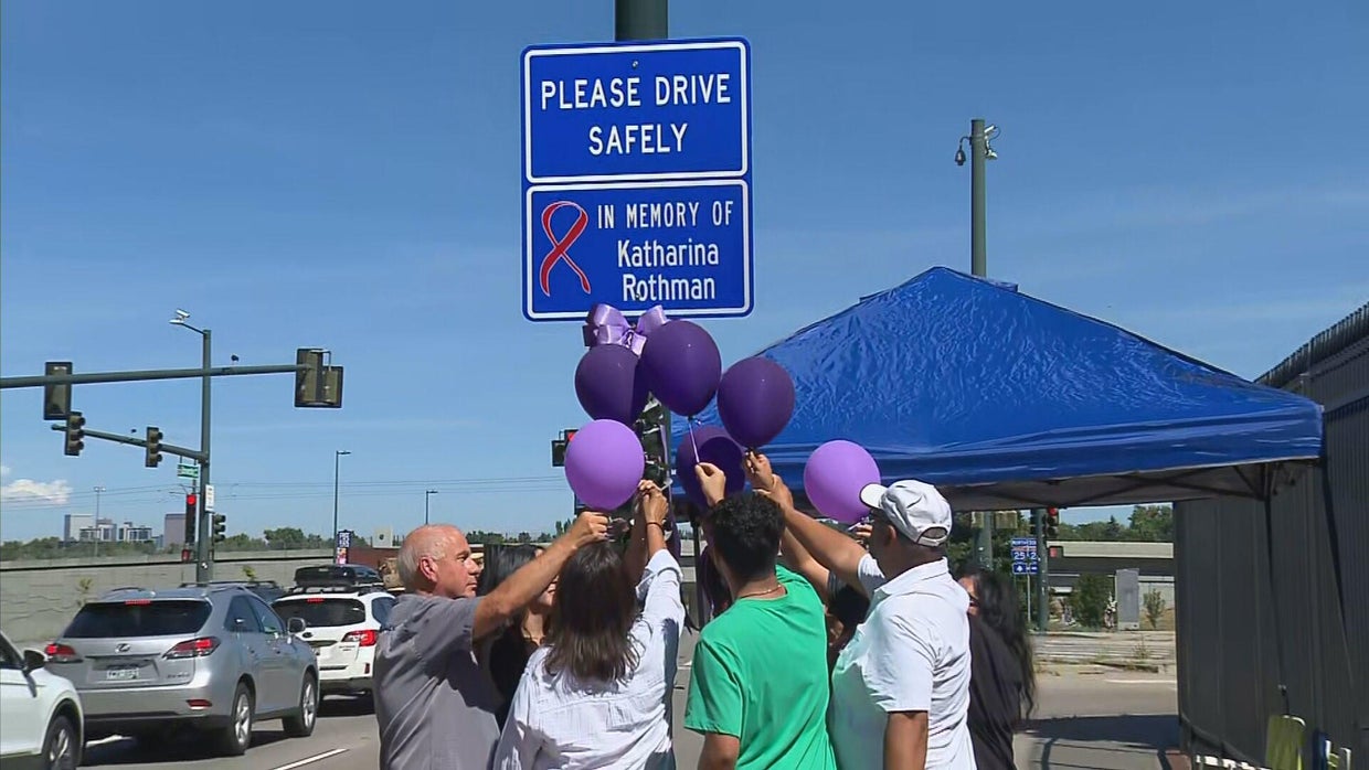 Katharina Rothman's life honored with memorial sign after deadly crash