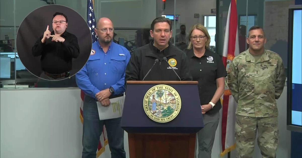 Look at Live: Gov. DeSantis offers briefing on Idalia recovery