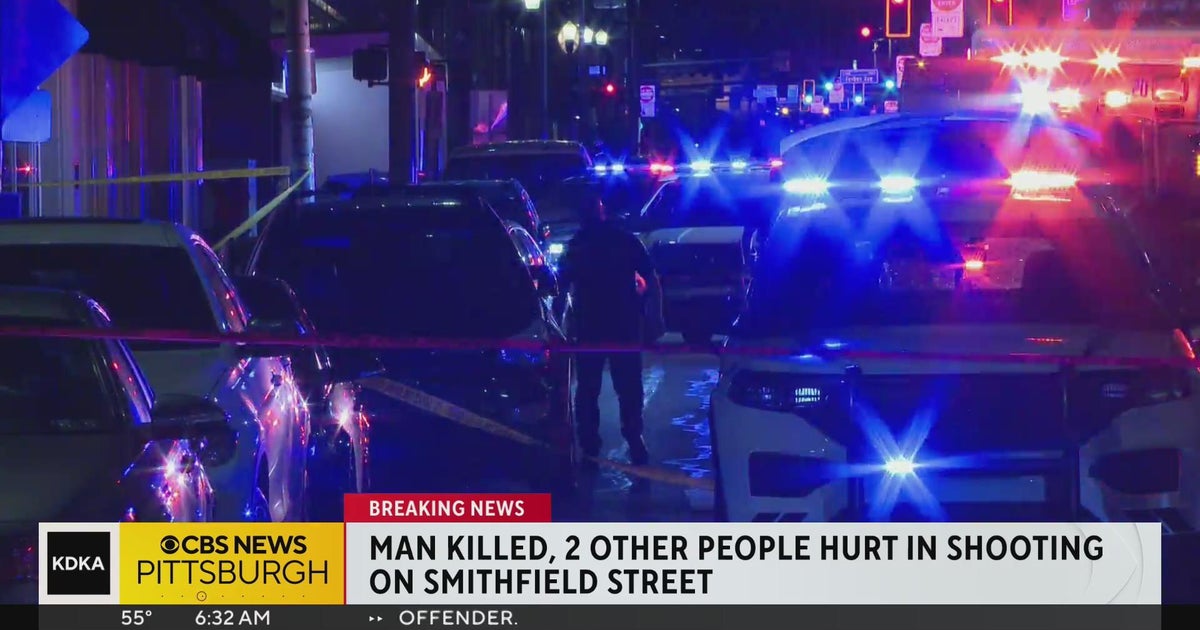 23-year-old killed, two others hurt in shooting - CBS Pittsburgh