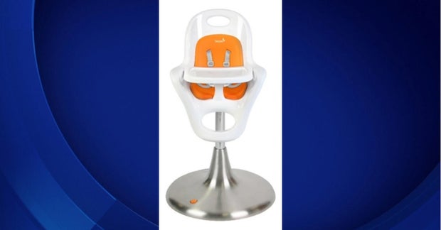 More than 85,000 TOMY highchairs recalled over possible loose bolts