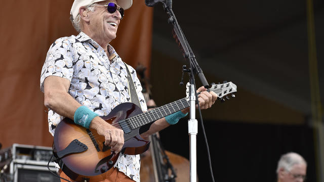 Jimmy Buffett performing in New Orleans this May 