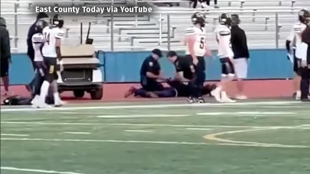 Ex-Teacher Tackled at High School Football Game 