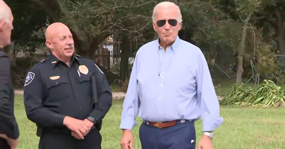 Cleanup underway as Pres. Biden visits regions hard-hit by Hurricane Idalia