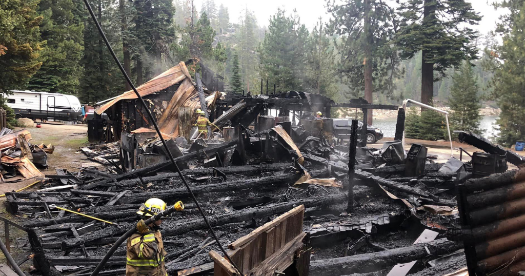 Fire destroys main building at Bear River Lake Resort in Amador County Fire destroys main building at Bear River Lake Resort in Amador County